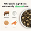 Picture of Open Farm RawMix Ancient Grains Front Range Recipe for Dogs, Includes Kibble, Bone Broth, and Freeze Dried Raw, Inspired by The Wild, Humanely Raised Protein and Non-GMO Fruits and Veggies, 3.5 lb
