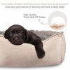Picture of JOEJOY Rectangle Dog Bed for Large Medium Small Dogs Machine Washable Sleeping Sofa Non-Slip Bottom Breathable Soft Puppy Bed Durable Orthopedic Calming Pet Cuddler, Multiple Size, Beige