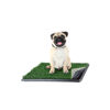 Picture of Artificial Grass Puppy Pee Pad for Dogs and Small Pets - 16x20 Reusable 4-Layer Training Potty Pad with Tray - Dog Housebreaking Supplies by PETMAKER