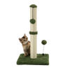 Picture of MECOOL Cat Scratching Post Premium Basics Kitten Scratcher Sisal Scratch Posts with Hanging Ball 22in for Kittens or Smaller Cats (22 inches for Kitten, Cactus Green)