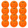 Picture of Franklin Sports X-40 Pickleballs - Outdoor Pickleballs - 12 Pack Bulk - USA Pickleball Approved - Lava - Official Ball of US Open Pickleball Championships