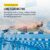 Picture of FINIS Swimming Rubber Fins, Red/Blue, M (US Male 5-7 / US Female 6-8)