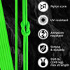 Picture of TECEUM Paracord Type III 550 Neon Green - 1000 ft - 4mm - Tactical Rope MIL-SPEC - Outdoor para Cord - Camping Hiking Fishing Gear - EDC Parachute Cord - Strong Survival Rope 462