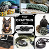 Picture of TECEUM Paracord Type III 550 Yellow - 1000 ft - 4mm - Tactical Rope MIL-SPEC - Outdoor para Cord - Camping Hiking Fishing Gear - EDC Parachute Cord - Strong Survival Rope 019