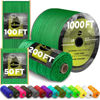Picture of TECEUM Paracord Type III 550 Green - 1000 ft - 4mm - Tactical Rope MIL-SPEC - Outdoor para Cord - Camping Hiking Fishing Gear - EDC Parachute Cord - Strong Survival Rope 025