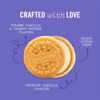 Picture of Three Dog Bakery Lick'n Crunch Sandwich Cookies Premium Dog Treats with No Artificial Flavors, Golden & Peanut Butter Flavor, 13 Ounces (Pack of 6)