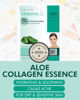 Picture of DERMAL Aloe Collagen Essence Facial Mask Sheet 23g Pack of 100 - Skin Revitalizing & Soothing, Refreshing and Moisturizing, Sunburn Relief, Daily Skin Treatment Solution Sheet Mask