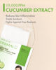 Picture of DERMAL Cucumber Collagen Essence Facial Mask Sheet 23g Pack of 100 - Soothing & Moisturizing, Redness & Sunburn Relief, Daily Skin Treatment Solution Sheet Mask