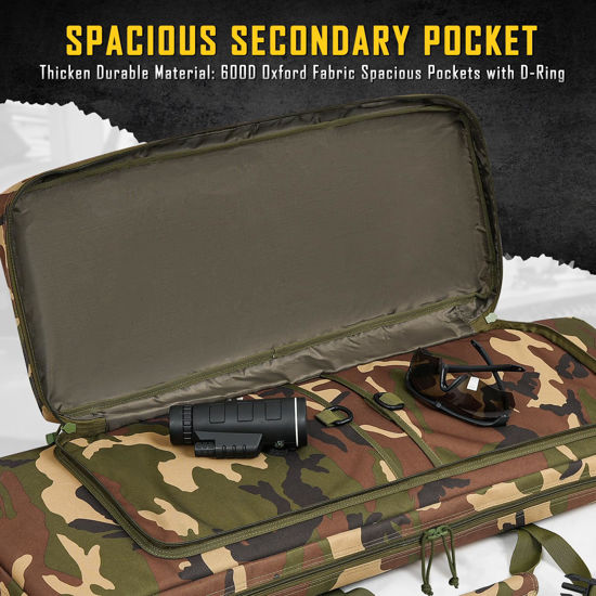 GetUSCart- DULCE DOM 32 inch Double Rifle Case Soft Bag Gun Case ...