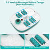 Picture of HOSPAN Collapsible Foot Spa with Heat, Bubble, Red Light, and Temperature Control, Foot Bath Massager with 8 Shiatsu Massage Rollers, Pedicure Foot Spa for Relaxation - FS01A