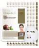 Picture of DERMAL Snail Collagen Essence Facial Mask Sheet 23g Pack of 100 - Skin Regenerating & Trouble Care for Acne Prone Skin, Daily Skin Treatment Solution Sheet Mask