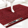 Picture of Muddy Mat® AS-SEEN-ON-TV Highly Absorbent Microfiber Door Mat and Pet Rug, Non Slip Thick Washable Area and Bath Mat Soft Chenille for Kitchen Bathroom Bedroom Indoor and Outdoor - Red Runner 59"X24"