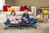 Picture of Regalo My Cot Portable Toddler Bed, Includes Fitted Sheet, Royal Blue , 48x24x9 Inch (Pack of 1)