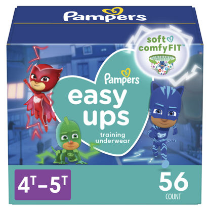 Picture of Pampers Easy Ups Boys & Girls Bluey Potty Training Pants - Size 4T-5T, 56 Count, Training Underwear (Packaging May Vary)