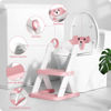 Picture of Rabb 1st Potty Training Seat, Upgrade Toddler Toilet Seat for Kids Boys Girls, 2 in 1 Potty Training Toilet for Kids, Splash Guard Anti-Slip Pad Step Stool(Pink)
