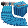 Picture of Gym Flooring Set - Interlocking EVA Soft Foam Floor Mat, 18 Pieces Puzzle Rubber Tiles Protective Ground Surface Protection, Play Workout Exercise Mats Underlay Matting Sports Pool Home Fitness Garage