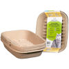 Picture of Kitty Sift (Set of 1 Litter Box & 5 Sifting Liners) Sustainable, Clean, Sifting, Disposable Cat Litter Box Kit - Large, 6-Set Kit