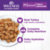 Picture of Wellness Complete Health Natural Grain Free Wet Canned Cat Food, Minced Turkey & Salmon Entree, 5.5-Ounce Can (Pack of 24)
