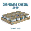 Picture of Weruva Classic Dog Food, Grandma's Chicken Soup with Chicken Breast & Veggies, 5.5oz Can (Pack of 24), Blue (4124)