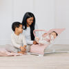 Picture of Baby Delight Alpine Deluxe Portable Baby Bouncer | Infant | 0-6 Months | 100% GOTS Certified Organic Cotton Fabric | Organic Rose