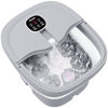 Picture of HOSPAN Collapsible Foot Spa Electric Rotary Massage, Foot Bath with Heat, Bubble, Remote, and 24 Motorized Shiatsu Massage Balls. Pedicure Foot Spa for Feet Stress Relief - FS02A