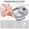 Picture of HOSPAN Collapsible Foot Spa Electric Rotary Massage, Foot Bath with Heat, Bubble, Remote, and 24 Motorized Shiatsu Massage Balls. Pedicure Foot Spa for Feet Stress Relief - FS02A