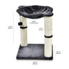Picture of Amazon Basics Cat Tower with Hammock and Scratching Posts for Indoor Cats, 15.8 x 15.8 x 19.7 Inches, Gray