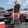 Picture of Kijaro Dual Lock Pro Sports Fan Folding Chair, 26" L x 35.5" W x 37" H, San Francisco 49ers