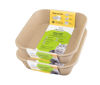 Picture of Kitty Sift (6-Pack) Disposable Cat Litter Box, Sustainable, Clean - Jumbo, 6-Pack