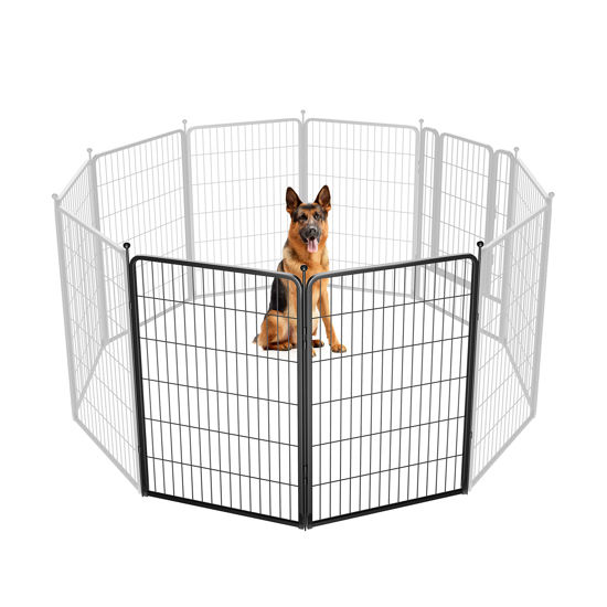Picture of FXW Rollick Dog Playpen for Yard, RV Camping│Patented, 45 inch 2 Panels