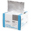 Picture of ForPro Professional Collection Embossed Foil Sheets 500S, Aluminum Foil, Pop-Up Dispenser, for Hair Color Application and Highlighting Services, Food Safe, 5” W x 10.75” L, 500-Count (Pack of 12)