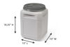 Picture of Mighty Tuff 10 Gallon/up to 40 Pound Pet Food Storage Container with 1 Cup Measurement Scoop, Airtight Lid and Built-In Handles for Easy Transport, Made for Durable and Versatile Storage