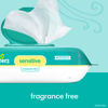 Picture of Pampers Sensitive Baby Wipes, Water Based, Hypoallergenic and Unscented, 16 Flip-Top Packs (1344 Wipes Total)