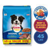 Picture of Kibbles 'N Bits Original Savory Beef & Chicken Flavors Dry Dog Food, 45 Pound Bag