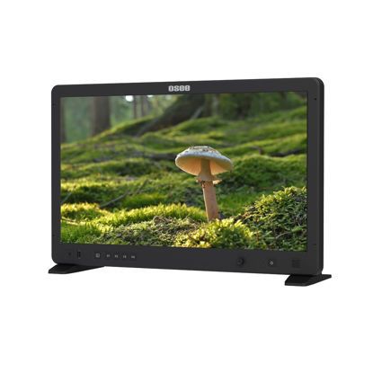 Picture of osee Mega 22S 22inch Ultra Bright HDR Field Production Monitor VMKit with Sunhood Battery Plate Cstand Adapter Custom Foam Mold