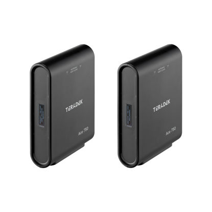 Picture of Teradek Ace 750 4K Wireless HDMI Transmitter and Receiver Set, 6GHz Frequency, 4Kp30 10bit HDR, Zero-Delay Wireless 4K Monitor System, Video Capture, 750FT Range