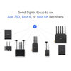 Picture of Teradek Ace 750 4K Wireless HDMI Transmitter and Receiver Set, 6GHz Frequency, 4Kp30 10bit HDR, Zero-Delay Wireless 4K Monitor System, Video Capture, 750FT Range