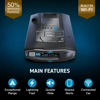 Picture of Escort MAX 360c MKII Laser Radar Detector - Dual-Band Wi-Fi and Bluetooth Enabled, 360° Directional Arrows, Exceptional Range, Shared Alerts, Drive Smarter App, Black