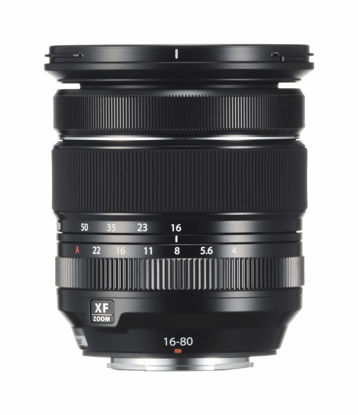 Picture of FUJIFILM X Replacement Lens Fujinon Zoom Standard 0.6-3.1 inches (16-80 mm) F4 Thread, Image Stabilization, Dustproof, Splashproof, Low Temperature Resistant, Aperture Ring F XF16-80MMF4 R OIS WR
