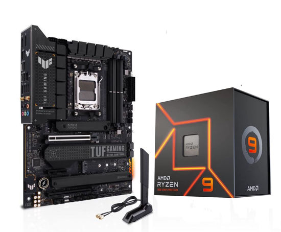 Mico Cente AMD Yzen 7 9700X CPU Pocesso With MSI X670E