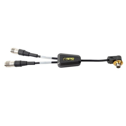 Picture of Ikan 9" Lens Control Y-Cable for Canon Cinema CN-E Servo Lenses