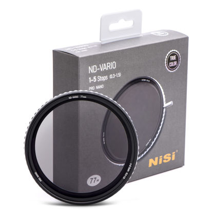 Picture of NiSi 105mm Swift True Color ND-Vario - Adjustable 1-5 Stops (ND2-ND32) Variable Neutral Density Filter - No Vignetting, Waterproof Nano Coating