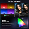 Picture of NEEWER CB100C 130w RGB LED Video Light, APP/2.4G Control 360° Full Color 2700K-6500K 27000lux/m COB Bowens Mount Silent Continuous Output Lighting TLCI/CRI97+ 17 Scenes for Video Recording Photography