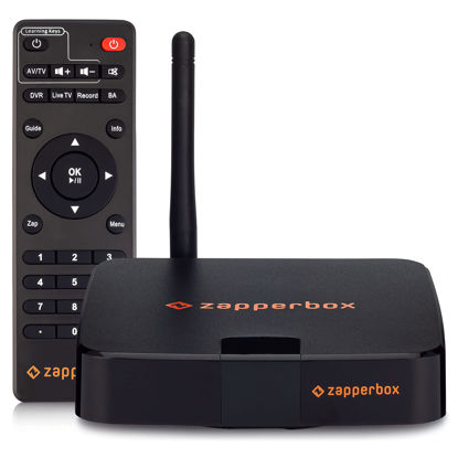 Picture of ZapperBox M1 ATSC 3.0 OTA Tuner & DVR with 4K, HDR, and Channel Guide (Dual Tuner)