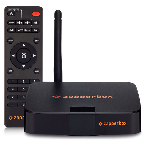 Picture of ZapperBox M1 ATSC 3.0 OTA Tuner & DVR with 4K, HDR, and Channel Guide (Dual Tuner)