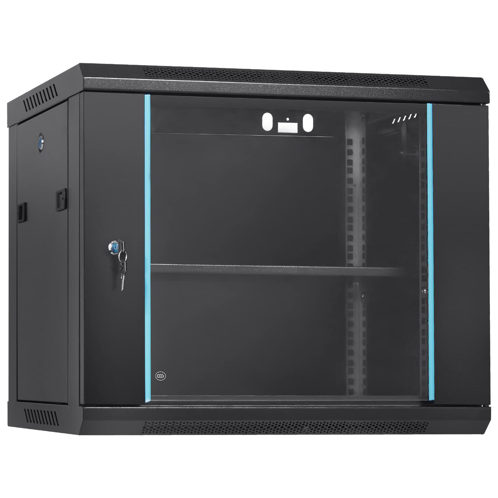 GetUSCart- VEVOR 9U Wall Mount Network Server Cabinet, 15.5'' Deep ...