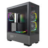Picture of Montech Sky Two, Dual Tempered Glass, 4X PWM ARGB Fans Pre-Installed, ATX Gaming Mid Tower Computer Case, Type C, High Airflow Performance- Black