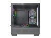 Picture of Montech Sky Two, Dual Tempered Glass, 4X PWM ARGB Fans Pre-Installed, ATX Gaming Mid Tower Computer Case, Type C, High Airflow Performance- Black