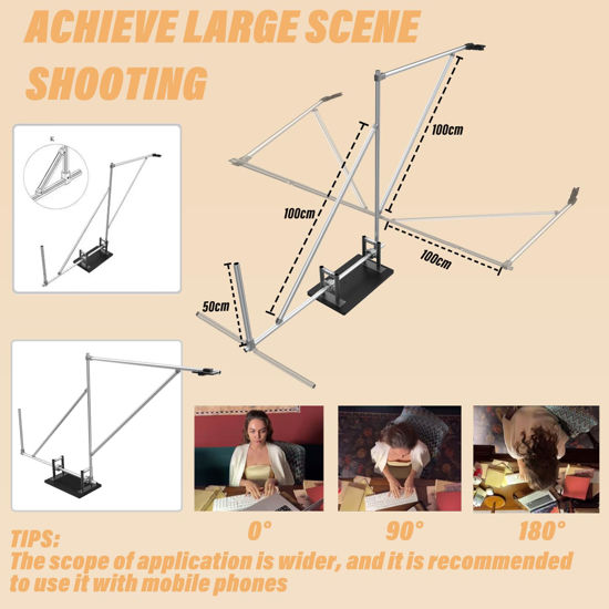 360 Degree Spinner Rotating Camera Slider,Video Equipment, For Product Shooting, Photography, Video