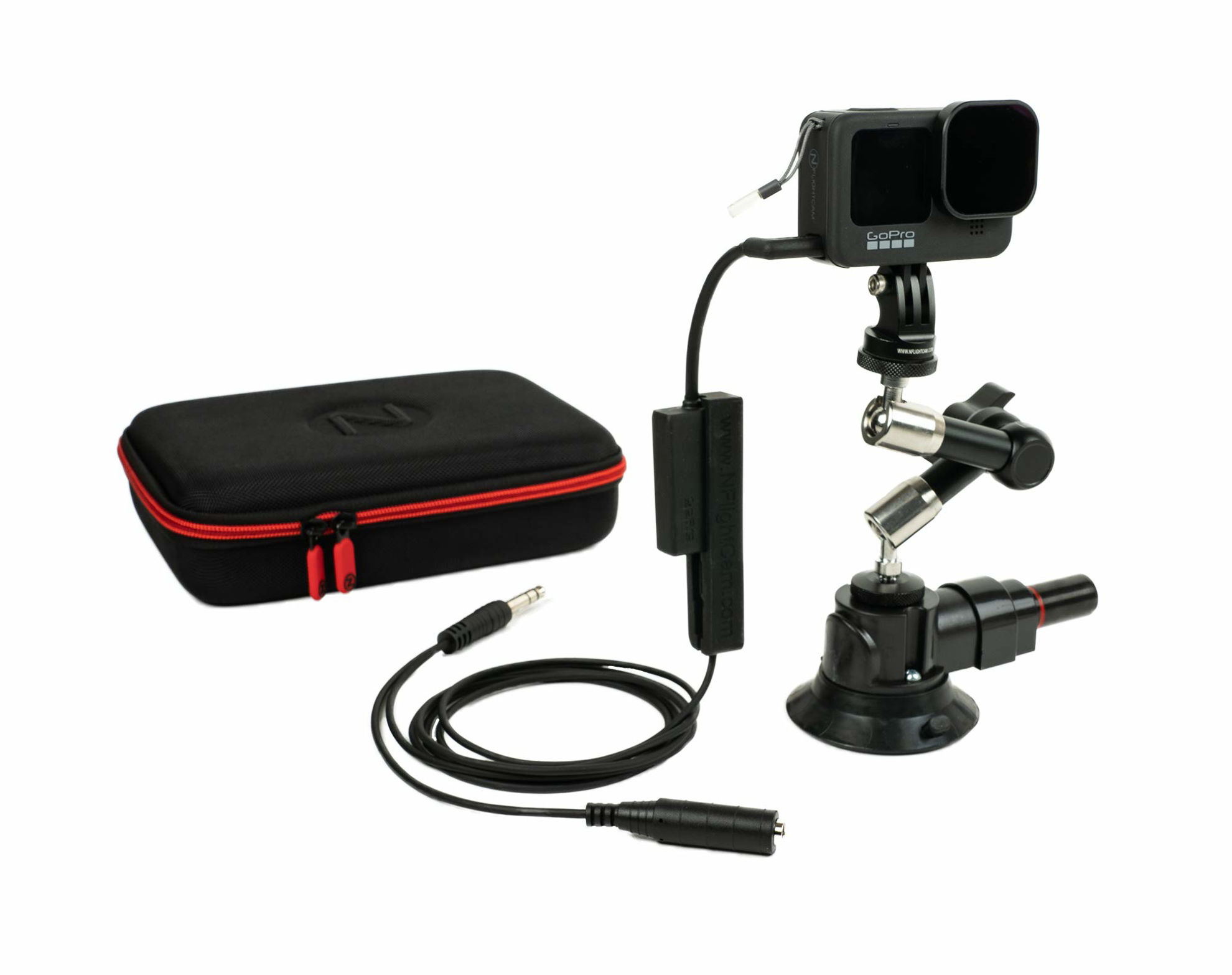 GetUSCart- NFlightCam Cockpit Video Kit for GoPro Hero9, Hero10, and ...
